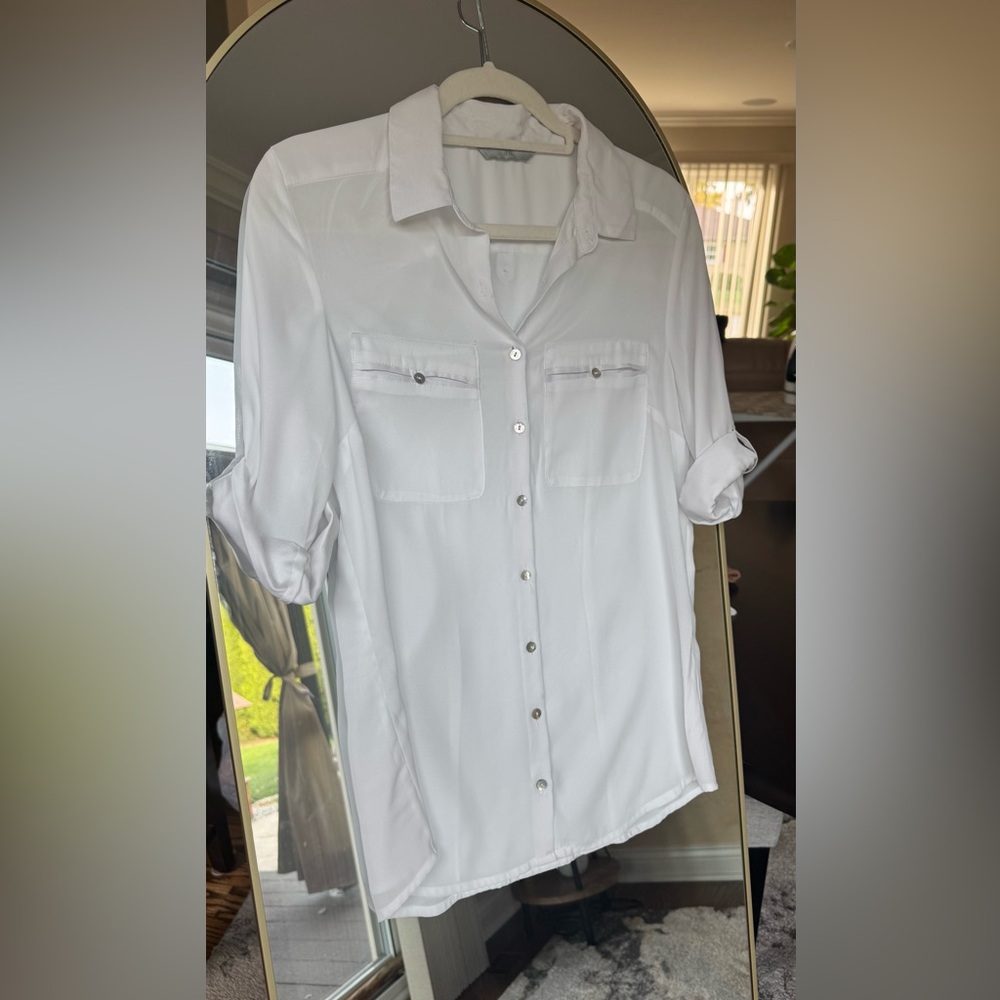 H&M Elegant Cream Shirt